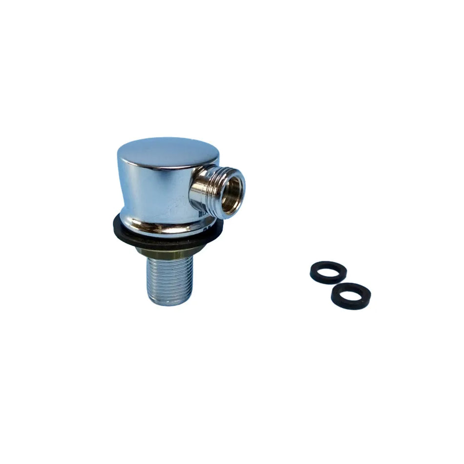 Through Bulkhead Elbow Connector