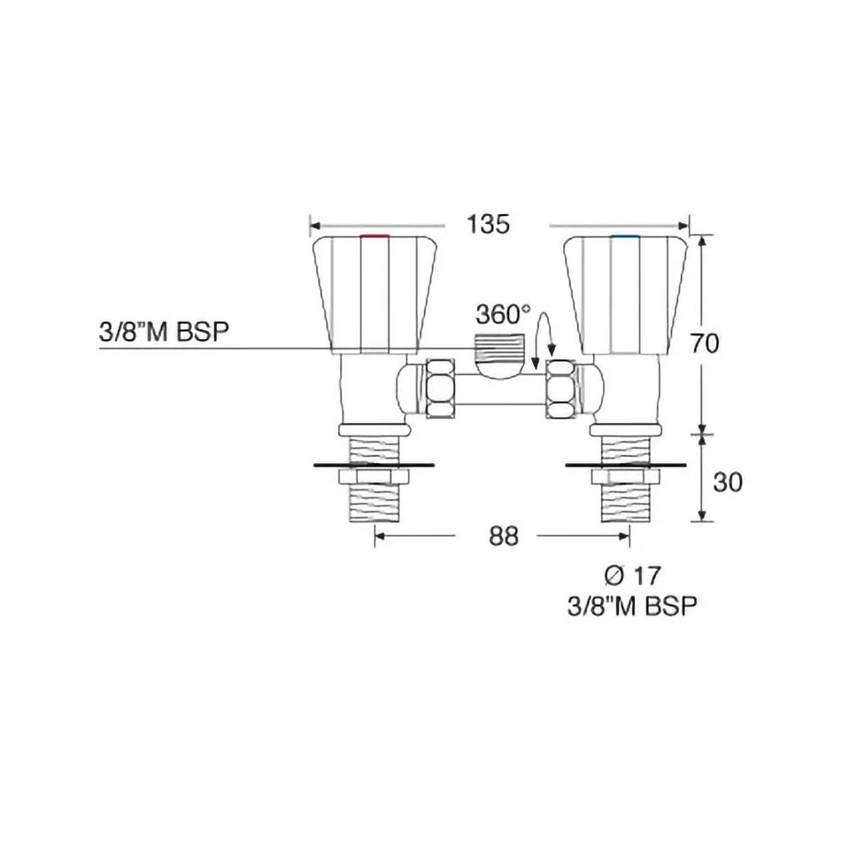 Chrome Bridge Mixer