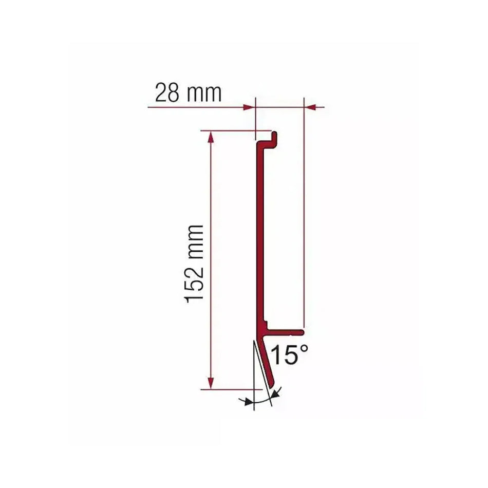 Fiamma Awning Roof Bracket U - 02437A01
