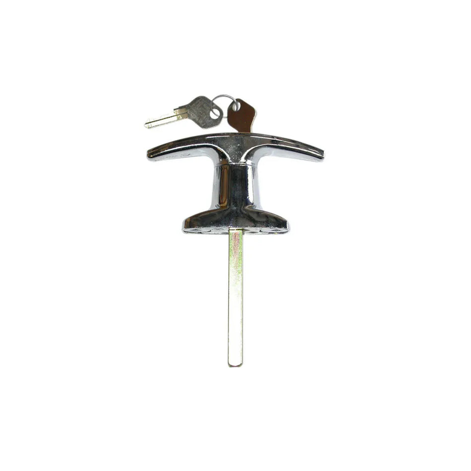 Exterior T Handle Chrome Locking
