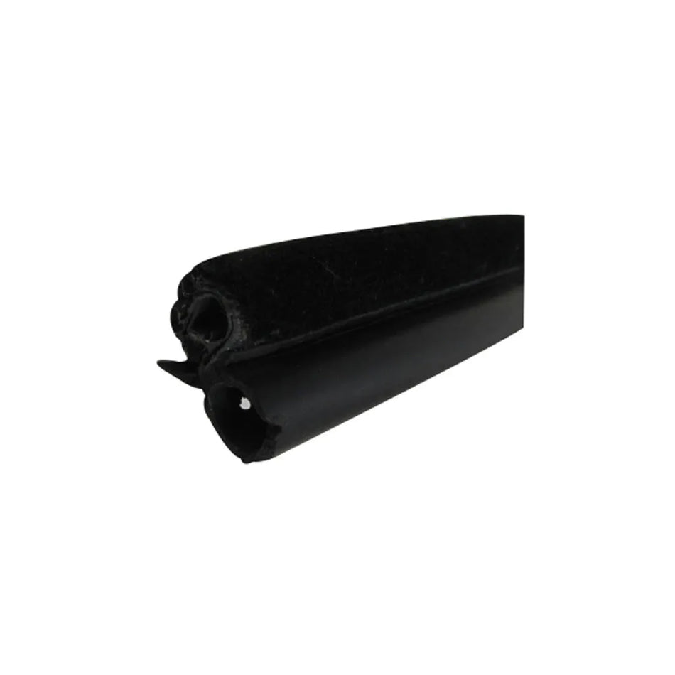 Moquette Door Seal 180 - Black (Price Per Metre)
