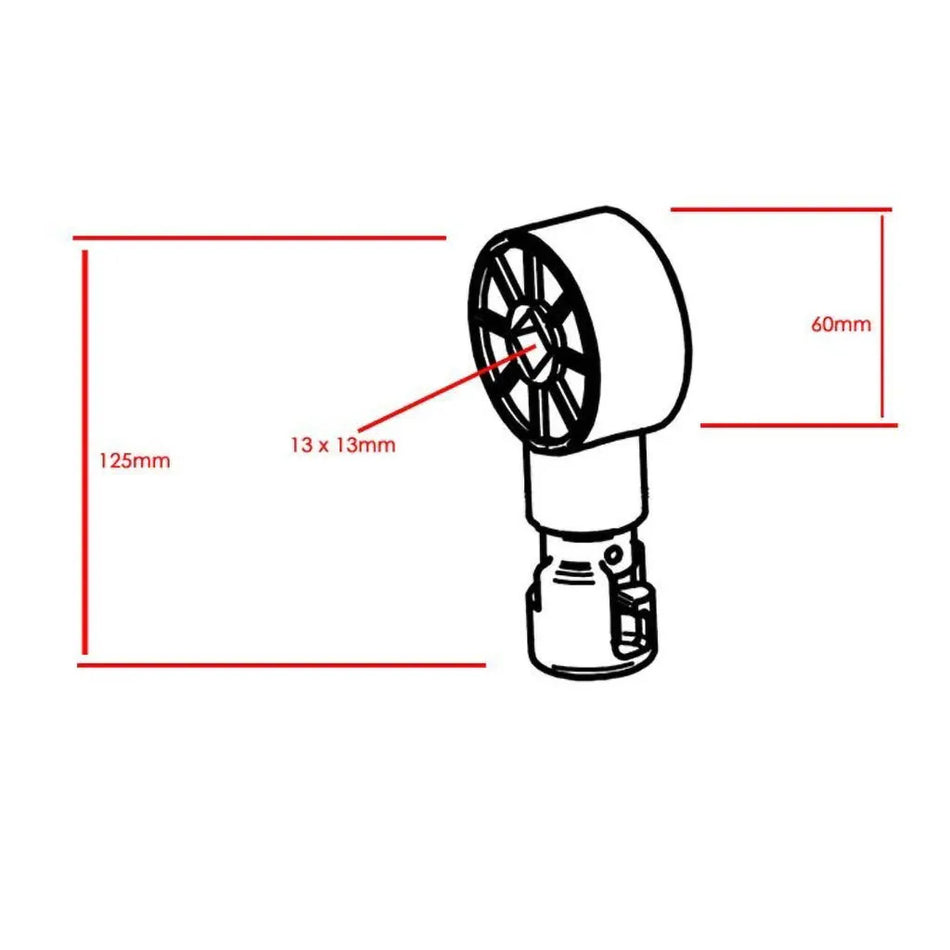 Thule Awning Cranking Gear Assembly - 5003/5002/5200