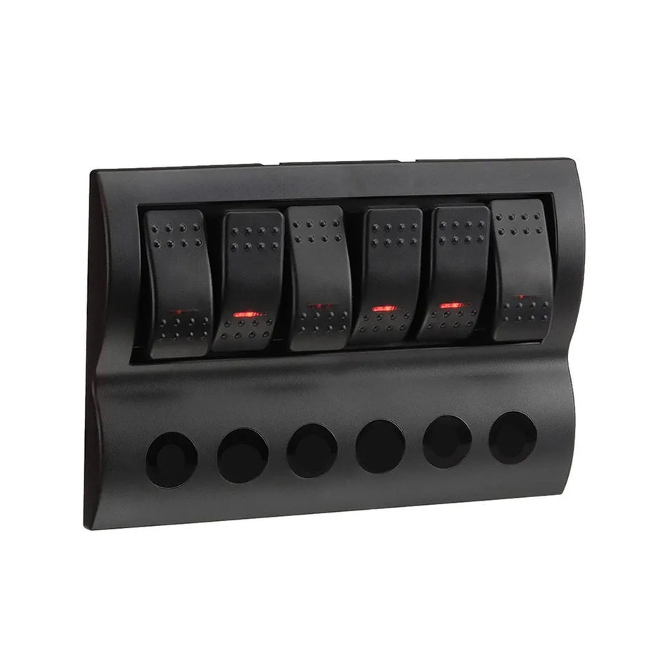 6-Way Switch & Fuse Panel 12V