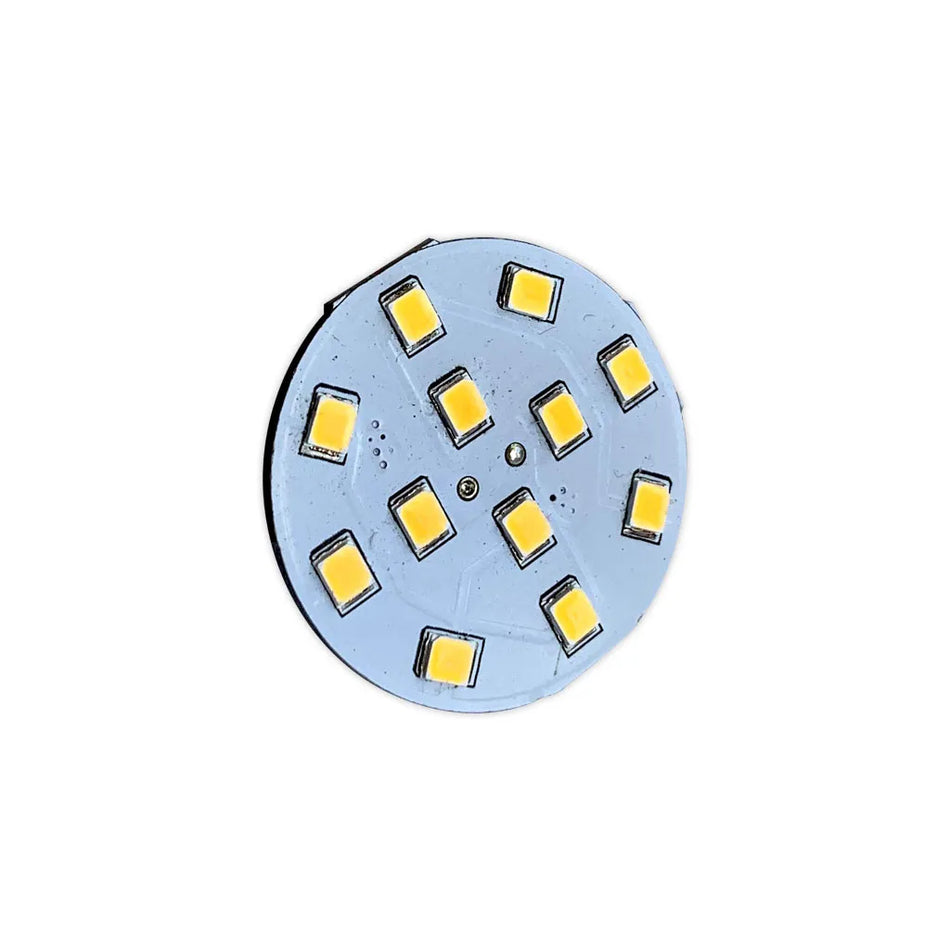 T12 Wedge 12 LED Warm White Rear Pin 128 Lumens