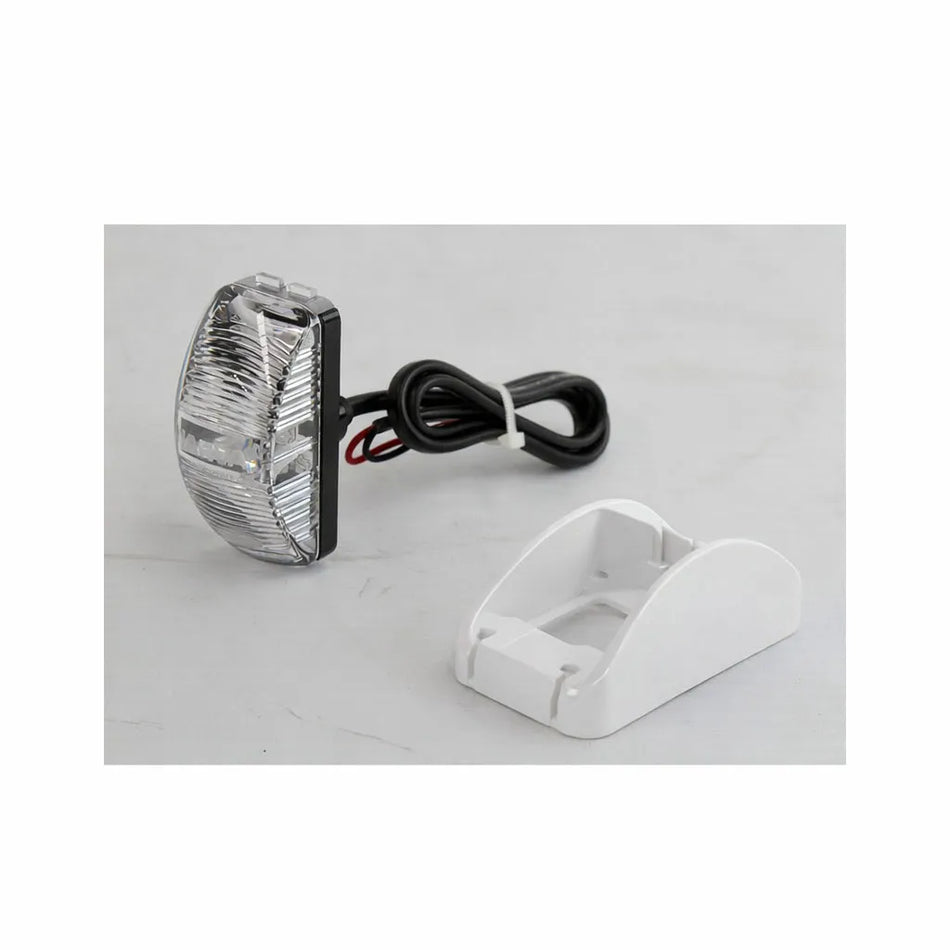 Narva Side Marker Light Red/Amber LED 9 to 33V with White Base