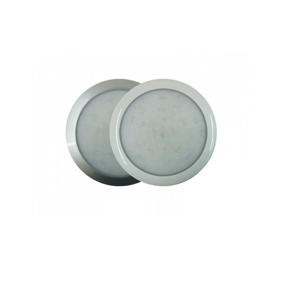Slim Dome Light 72 LED Cool White 12V Unswitched IP66