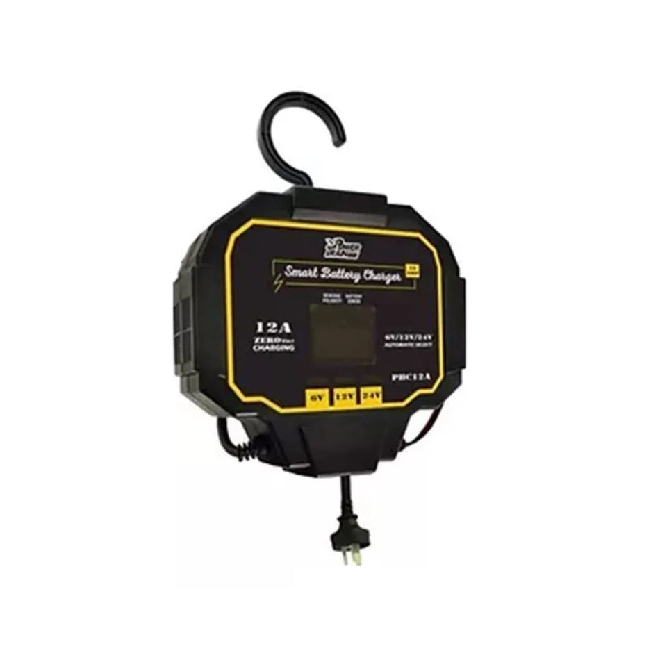 Power Train Battery Charger 12 Amp 12V Automatic 7 Stage