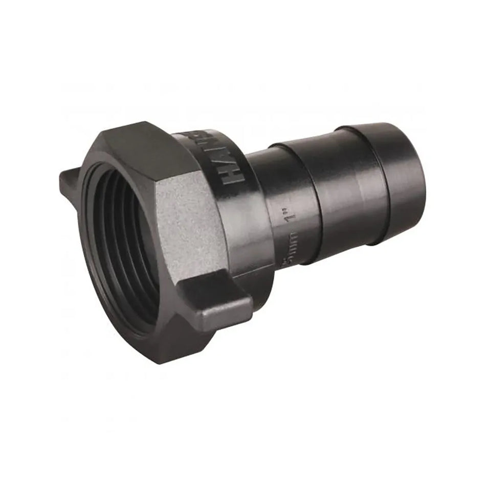 Hansen 25mm Nut to 20mm Hose Tail