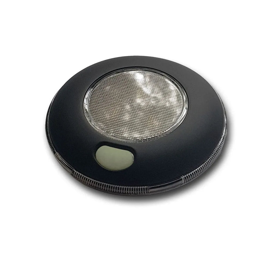 Round Interior Matte Black w/switch CW
