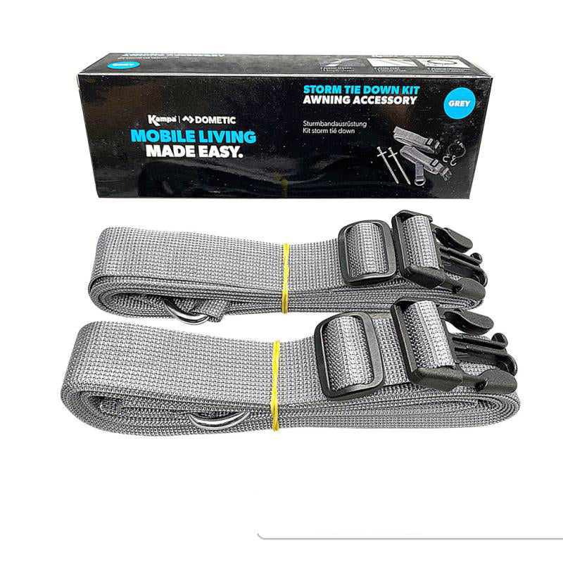 Dometic Awning Storm Tie Down Kit - Grey