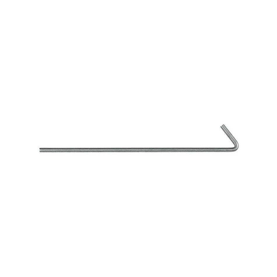Galvanised Steel Tent Pegs (Pack of 10) 225 X 6.3mm