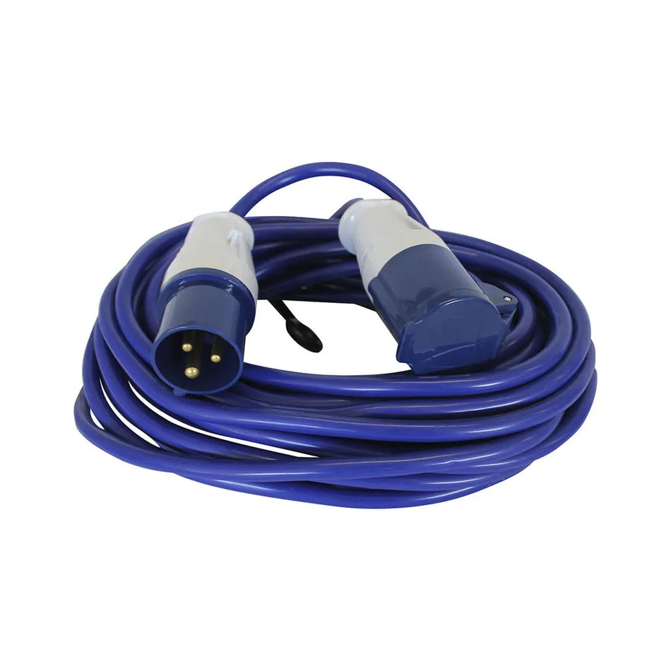 25 Metre Caravan Or Motorhome Mains Power Lead 16A