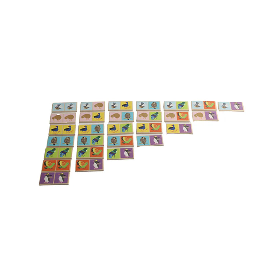 Moana Road Dominoes - NZ Birds