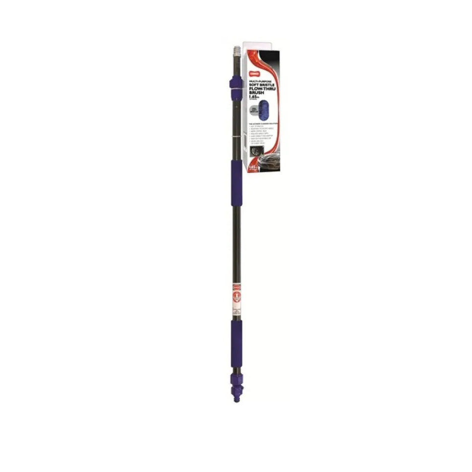 Extendable Handle Soft Bristle Flow Through Brush 1.65M