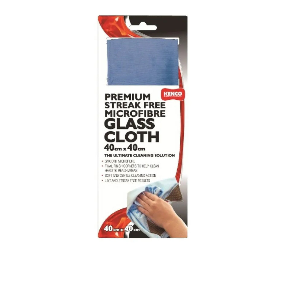 Kenco Microfibre Glass Cloth 40x40cm