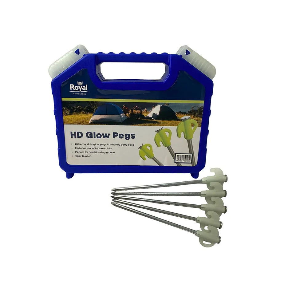 Royal Leisure Heavy Duty Glow Peg Case - Box of 20